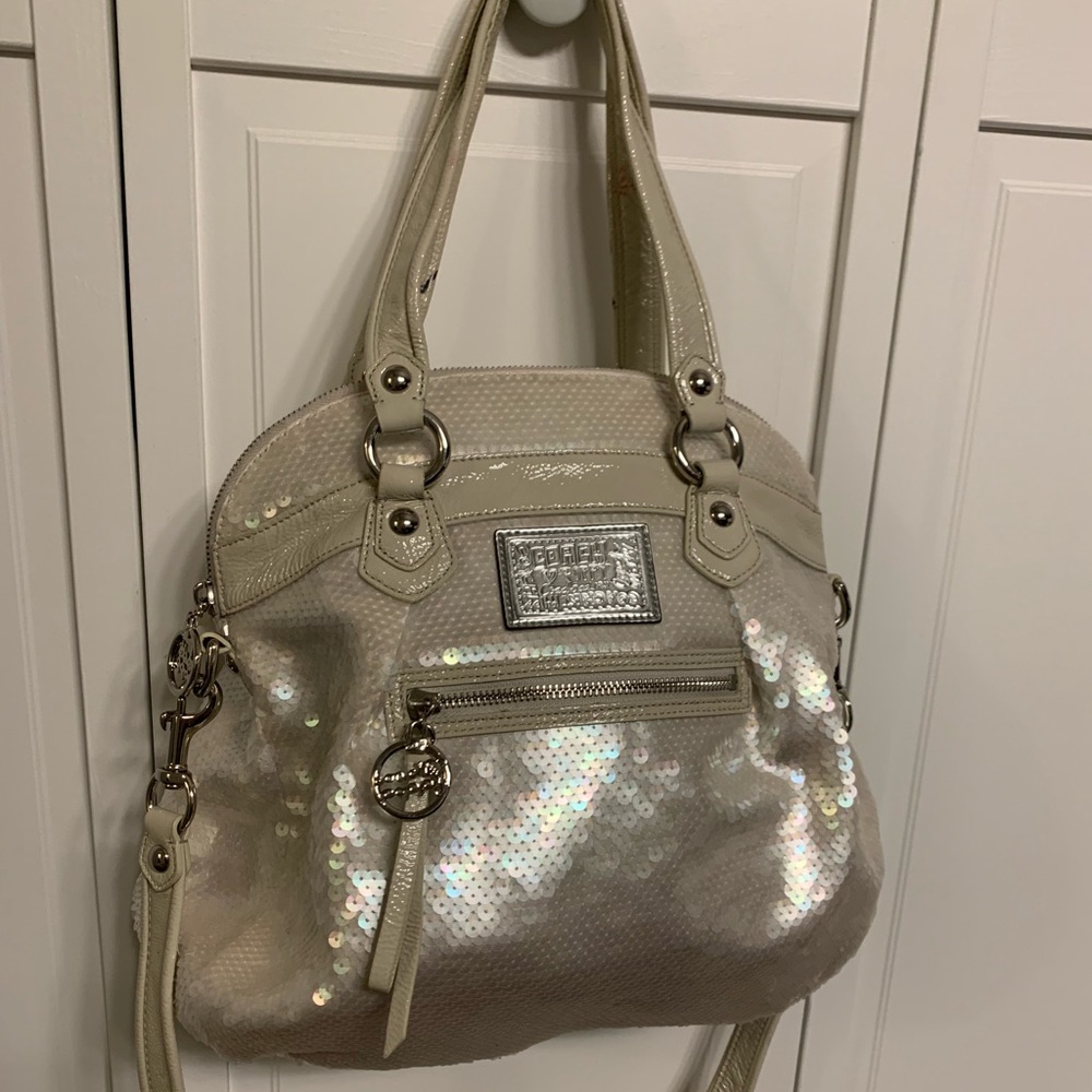 Coach Poppy Sequin Handbag
